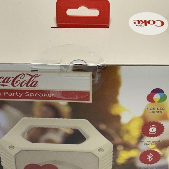 Bluetooth Speaker - Diet Coke Coca Cola Mini Party Speaker - Wireless New - Picture 7 of 10